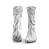 Zebra Glittersokken