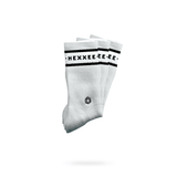 White 2Lines Padel Socks X3