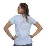 Blauwe Lagune Tie-Dye T-Shirt