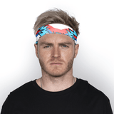 Fresh Prince Hoofdband (Rood & Blauw)