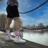 Veelkleurige Tie Dye Sokken