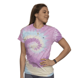 Pastel Draaikolk Tie-Dye T-Shirt
