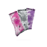 Halo Tie Dye Bundel (Roze/Grijs/Paars)