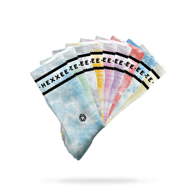Tie-Dye 2Lines Padelsokken