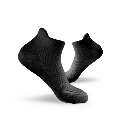 Zwarte sneakersokken