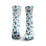 Vlinders Glittersokken