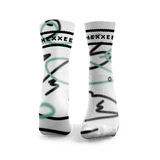 Squiggle Lines Padel Socks