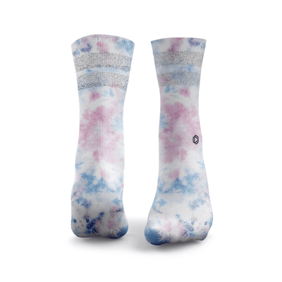 Tie-Dye Meerkleurige Glittersokken