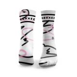Squiggle Lines Padel Socks