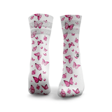 Vlinders Glittersokken