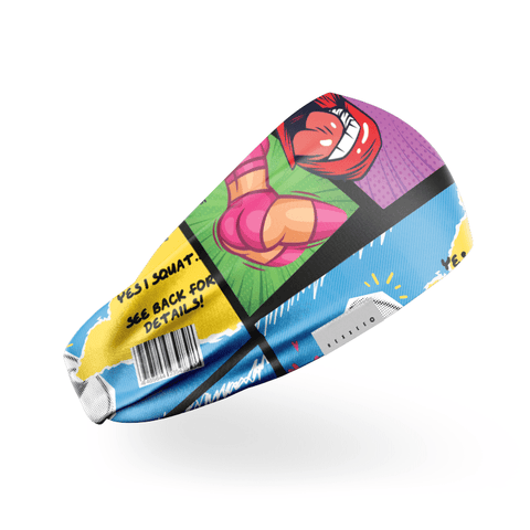 Zwijg & Squat Hoofdband