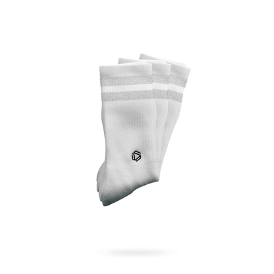 Witte Reflecterende 2Stripe 3-Pack