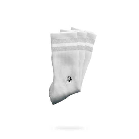 Witte Reflecterende 2Stripe 3-Pack