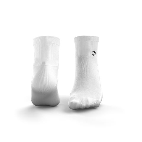 Witte Low Cut Crew Padelsokken