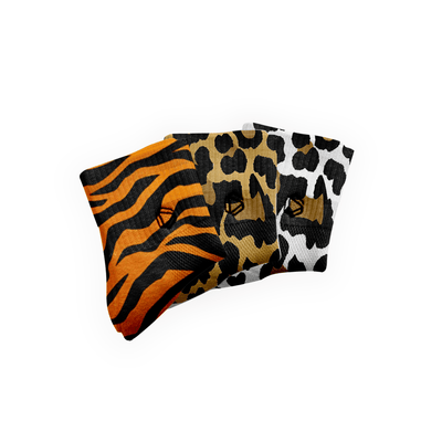 Low Cut Crew Dierenprint Bundel