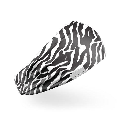 Zebra Print Zwart & Witte Hoofdband