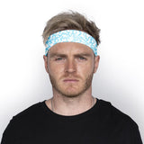 Blauwe Bruisende Hoofdband