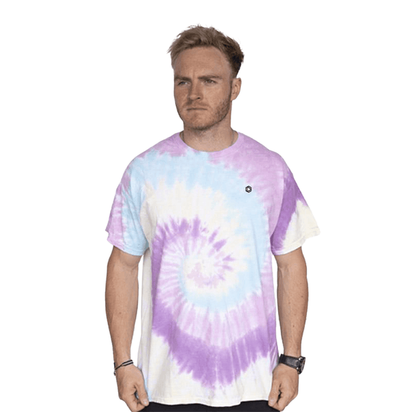 Pastel Draaikolk Tie-Dye T-Shirt