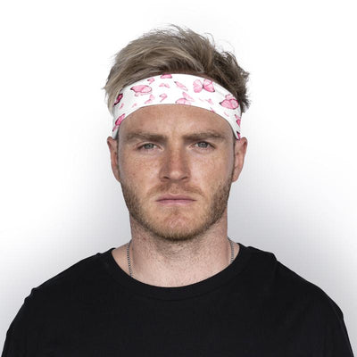 Roze Vlinders Hoofdband