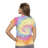 Regenboog Draaikolk - Tie-Dye T-Shirt