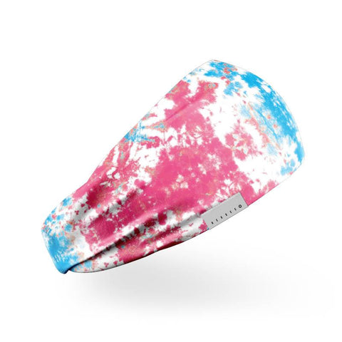 Rood & Blauwe Tie Dye Hoofdband