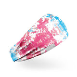 Rood & Blauwe Tie Dye Hoofdband