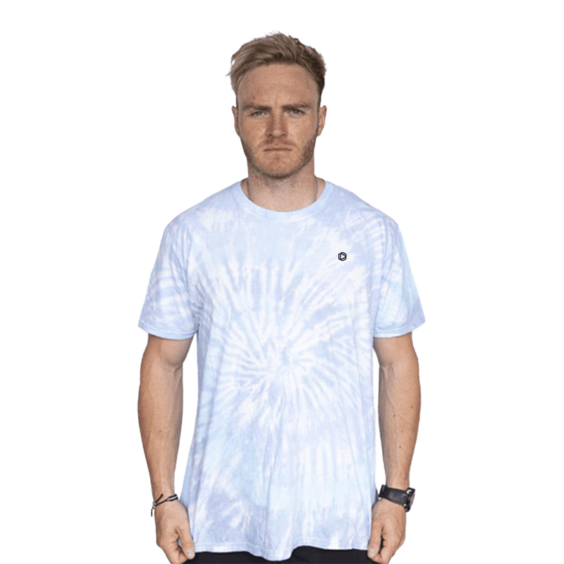 Blauwe Lagune Tie-Dye T-Shirt