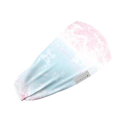Tie Dye Hoofdband (Roze & Blauw)