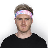 Roze Tie Dye Hoofdband